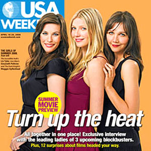 Liv Tyler, Gwyneth Paltrow, Maggie Gyllenhaal, USA Weekend Liv Tyler, Gwyneth Paltrow, Maggie Gyllenhaal, USA Weekend